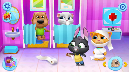 Mi Talking Tom: Amigos screenshot 2