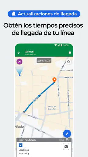 Moovit: Horarios de bus y tren screenshot 2