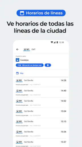 Moovit: Horarios de bus y tren screenshot 4