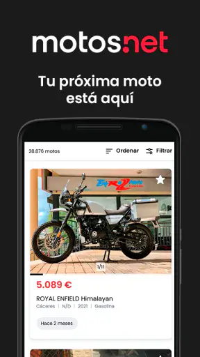 Motos.net - Motos de Ocasión screenshot 2