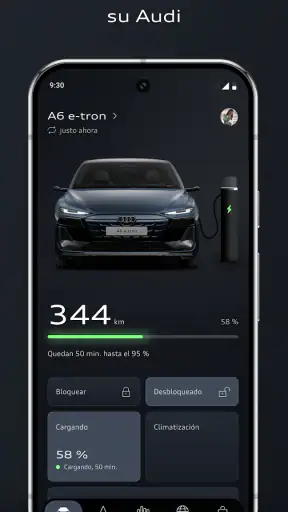 myAudi screenshot 1