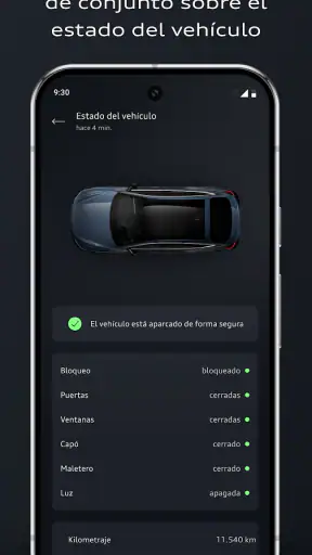 myAudi screenshot 2