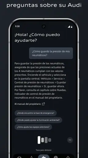 myAudi screenshot 4