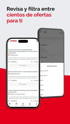 mySynergie España-Busco empleo screenshot 3
