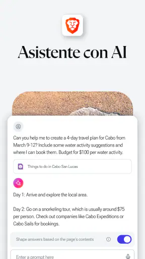 Navegador web privado Brave screenshot 4