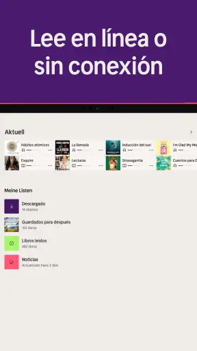 Nextory: e-books y audiolibros screenshot 11
