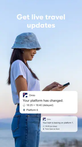 Omio: Reserva tren, bus, vuelo screenshot 10