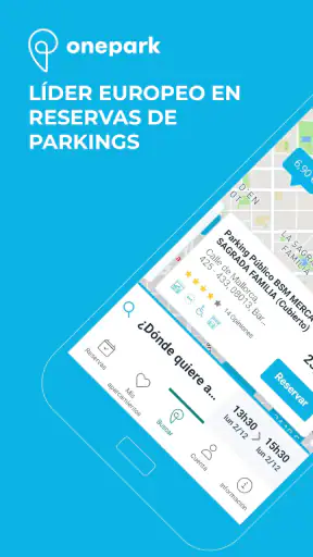 Onepark, ¡Reserva tu parking! screenshot 1