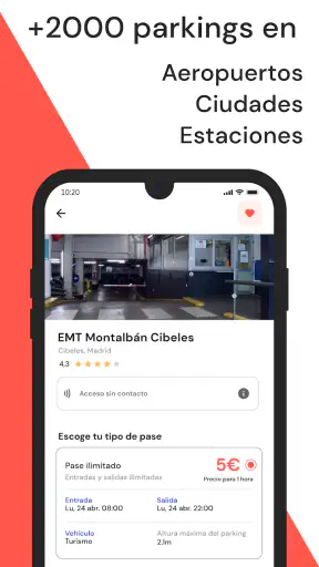Parquimetro y Parking Parclick screenshot 3