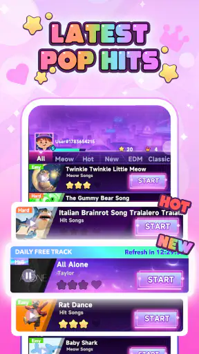 Piano Cat: Music Games screenshot 5