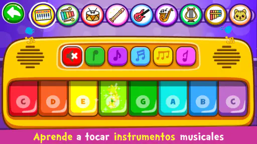 Piano Niños Música y Canciones screenshot 1