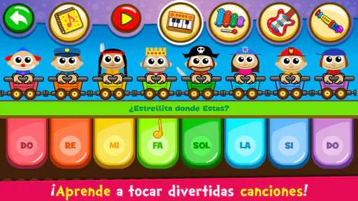 Piano Niños Música y Canciones screenshot 5