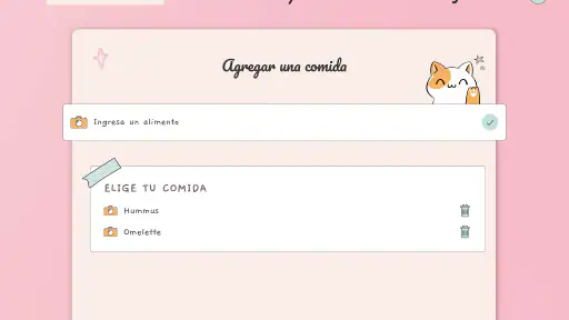 Planificador de menú semanal screenshot 11