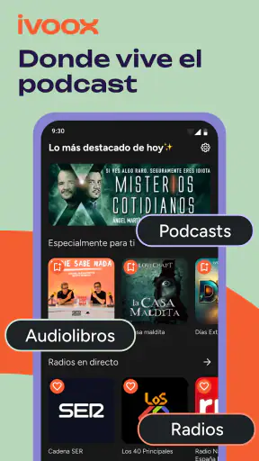 iVoox: Podcasts y Radios screenshot 9