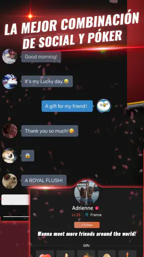 PokerGaga: Poker & Video Chat screenshot 10