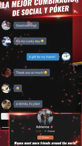 PokerGaga: Poker & Video Chat screenshot 5