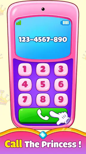 Princess Baby Phone Game screenshot 9