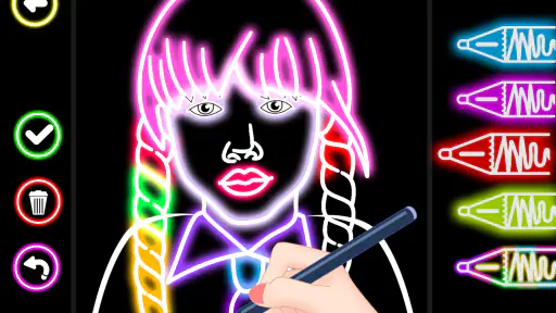 Colorear Princesas con Brillo screenshot 8
