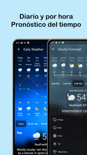 Pronóstico del tiempo local screenshot 4