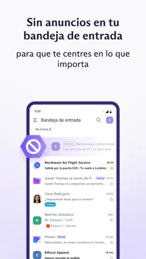 Proton Mail: Correo cifrado screenshot 3