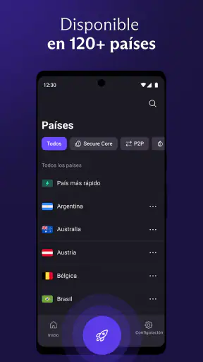 Proton VPN: Rápida y segura screenshot 3