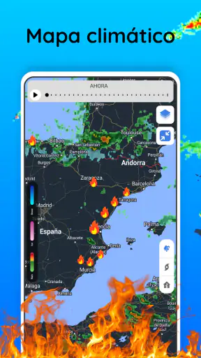 Radar meteorológico en vivo screenshot 3