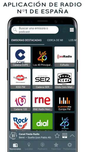Radios Españolas en directo FM screenshot 1