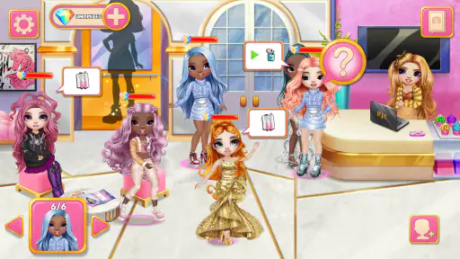Rainbow High: Salón de Belleza screenshot 9