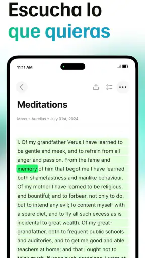 ElevenReader - Lector de voz screenshot 11