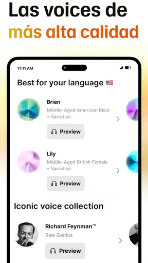 ElevenReader - Lector de voz screenshot 12