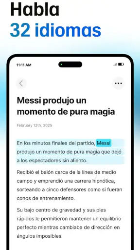 ElevenReader - Lector de voz screenshot 9