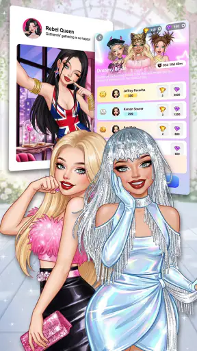Rebel Glam: Juegos de Vestir screenshot 4