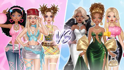Rebel Glam: Juegos de Vestir screenshot 9