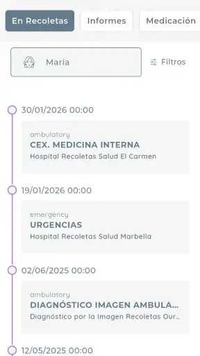 Recoletas Salud screenshot 4
