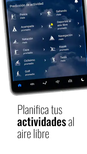 Reloj y clima transparente screenshot 4