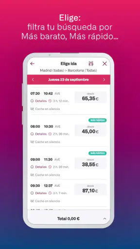 Renfe screenshot 2