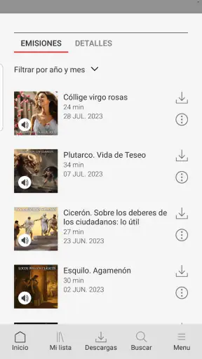 RNE Audio screenshot 5