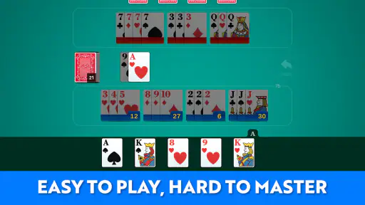 Rummy 500 - Juego de Cartas screenshot 10