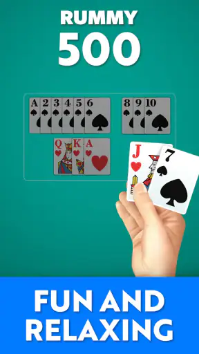 Rummy 500 - Juego de Cartas screenshot 4