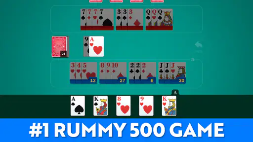 Rummy 500 - Juego de Cartas screenshot 9