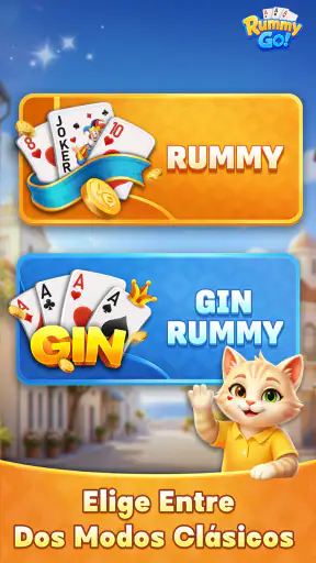 Rummy GO! - Cartas clásicas screenshot 1
