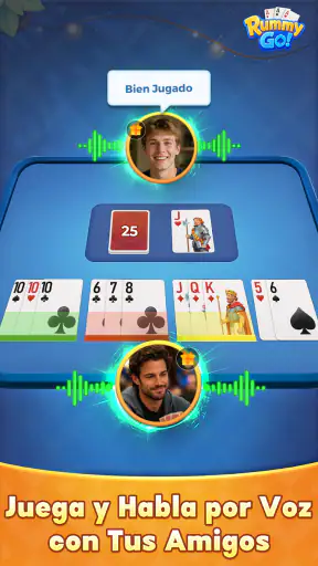 Rummy GO! - Cartas clásicas screenshot 3