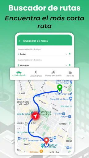 Ruta Mapa Navegación sendero screenshot 4