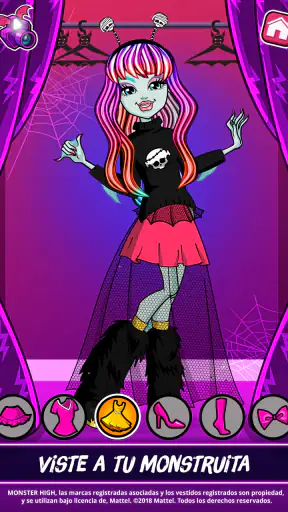 Salón de belleza Monster High™ screenshot 2
