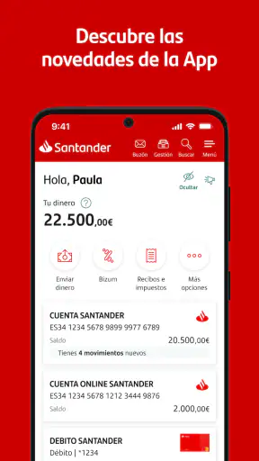 Santander España screenshot 1