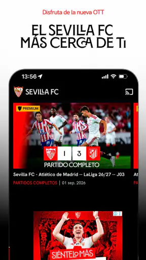 Sevilla FC - App Oficial screenshot 7