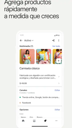 Shopify, tu tienda online screenshot 4
