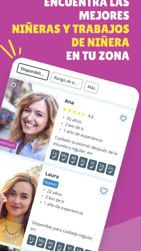 Sitly - La app de niñeras screenshot 2