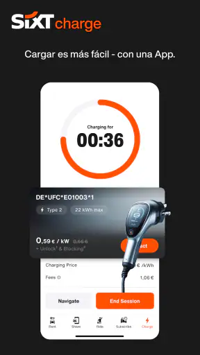 SIXT rent. share. ride. plus. screenshot 7