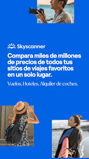 Skyscanner Vuelos Hoteles screenshot 1